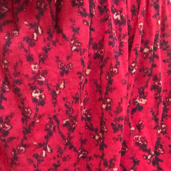 Free People Strapless Floral Pink tank top - Size Small - Picture 4 of 6